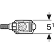 GEBERIT TÖLTŐSZELEP 3/8"136.703.00.3