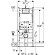 GEBERIT DUOFIX BASIC WC TARTÁLY 111.153.00.1