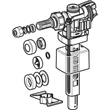 GEBERIT 383 TÍP .UNIF. TÖLTŐSZELEP 240.715.00.5