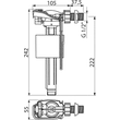 ALCA  WC TÖLTŐSZELEP 1/2" OLDALSÓA15