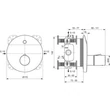 Kép 3/3 - IDEAL STANDARD  CERAPLUS SENSOR THERM EL KIT2 BTR