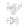 Grohe EUROECO EGYKAROS KÁDCSAPTELEP 1/2″ 32743000