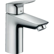 Kép 1/2 - hansgrohe Logis Egykaros mosdócsaptelep 100 automata lefolyó-garnitúrával
