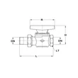 GÖMBCSAP  KB  3/4"+TOLDAT MOFÉM 113-0026-00