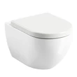 Kép 1/5 - RAVAK WC Uni Chrome fali fehér X01516
