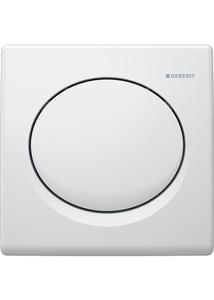Geberit vizeldevezérlés pneumatikus működtetéssel, műanyag működtetőlap  alpin fehér 115.820.11.5