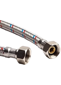 FLEXITUB FLEXIBILIS BEKÖTŐCSŐ VÍZRE  3/8"-3/8" BB 30cm 