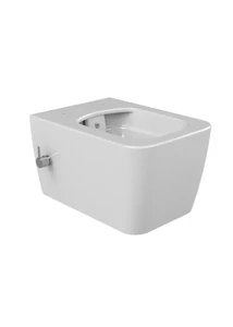 CERASTYLE HERA FALI WC - BEÉPÍTETT BIDÉ FUNKCIÓVAL RIMLESS PEREM NÉLKÜL MÉLY ÖBLITÉS  