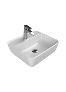 CERASTYLE ONE TOP COUNTER PORCELÁN MOSDÓ CSAPLYUKAS 46x42 cm 