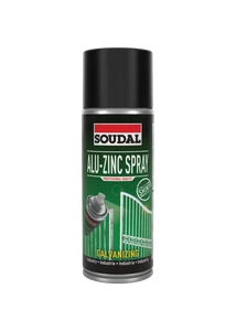 SOUDAL ALU-ZINK SPRAY FÉNYES 400ML