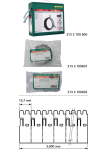 Walraven PACIFYRE EFC RÖGZÍTŐ DÜBEL(18DB/CS)
