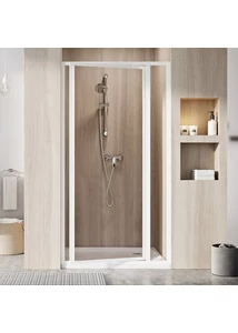 RAVAK ZUHANYAJTÓ SDOP-90 195 FEHÉR +TRANSPARENT KIFUTÓ