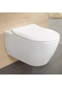 Villeroy & Boch Subway 2.0 fali wc, perem nélküli, ülőkével 5614R201