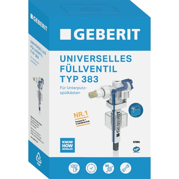 GEBERIT 383 TÍP. UNIF. TÖLTŐSZELEP 240.705.00.5