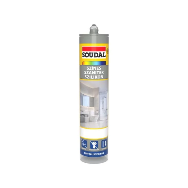 SOUDAL  SZANITER SZILIKON CEMENTSZÜRKE 310ml