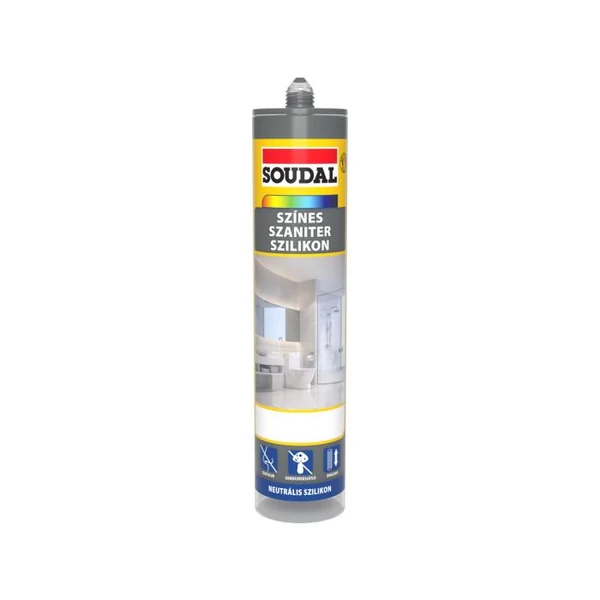 SOUDAL  SZANITER SZILIKON ANTRÁCIT 310ml