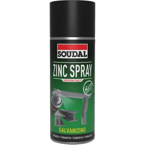 SOUDAL ZINK SPRAY MATT 400ML
