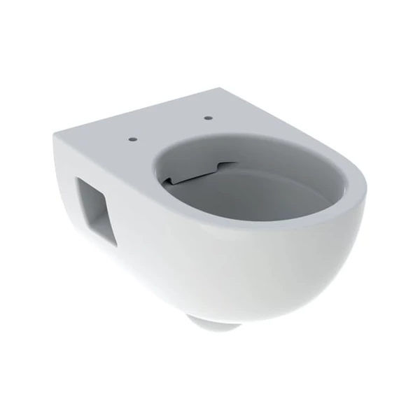 Geberit Selnova fali WC, mélyöblítésű, részben zárt forma, Rimfree