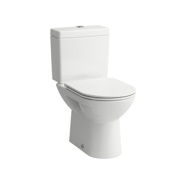 LAUFEN PRO Álló kombi-WC, mélyöblítésű, függőleges lefolyó 824957
